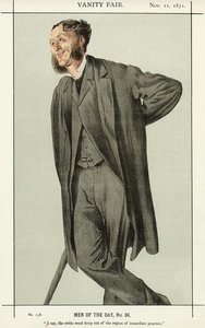 Caricature Of Matthew Arnold — Jacques Joseph Tissot