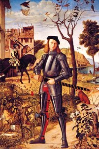 Young Knight In A Landscape — Vittore Carpaccio