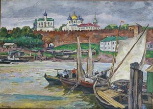 Novgorod — Pyotr Konchalovsky