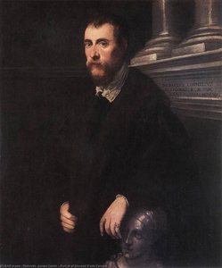 Portrait Of Giovanni Paolo Cornaro — Jacopo Tintoretto, Late Renaissance Mannerism