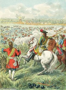 King Louis Xiv Crossing The Rhine — Frederic Theodore Lix
