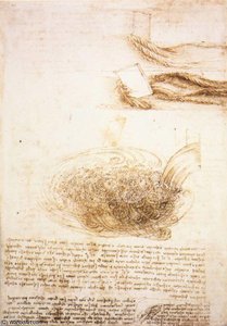 Engineering-studies Of Water — Leonardo Da Vinci, Renaissance Humanism