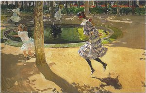 Skipping Rope At La Granja — Joaquín Sorolla Y Bastida