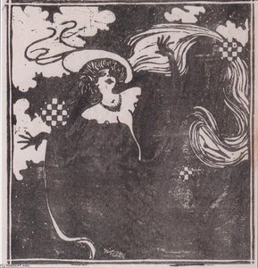 Dancer — Koloman Moser, Art Nouveau