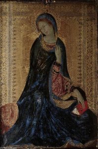 The Virgin Of The Annunciation — Simone Martini