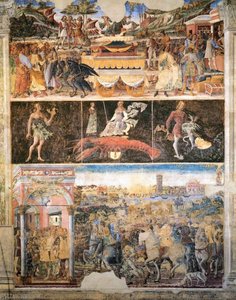 English Allegory of June Triumph of Mercury