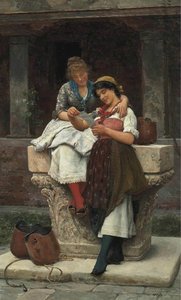 The Love Letter — Eugen Von Blaas