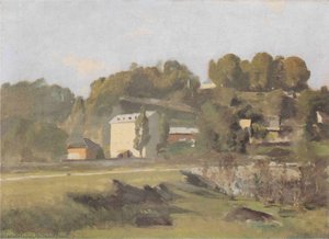 The Mill At Sous Terre In Geneva — Ferdinand Hodler