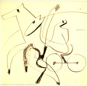 Harnessed Team — Ernst Ludwig Kirchner