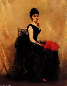 Portrait Of Flora De Stephano — Robert Frederick Blum