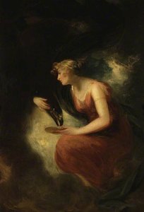 Hebe Feeding Jupiter's Eagle — Sir William Beechey