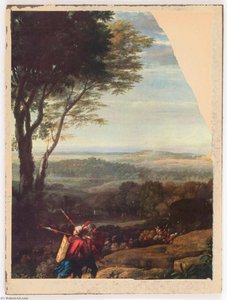 Untitled (unidentified Painting Of Soldiers In Landscape) — Joseph Cornell