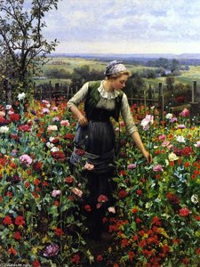 A July Morning — Daniel Ridgway Knight