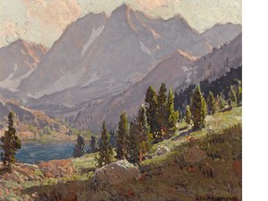 View At Sabrina Lake — Edgar Alwyn Payne