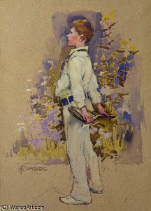 Alec In Whites — Elizabeth Adela Stanhope Forbes