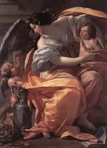 Allegory Of Wealth — Simon Vouet, French Baroque