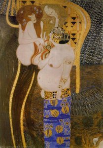 Beethoven Frieze — Gustav Klimt, Art Nouveau