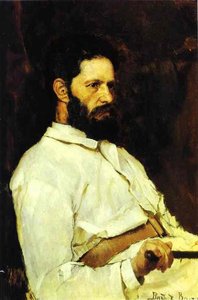 Portrait Of The Sculptor Mark Antokolsky — Victor Vasnetsov