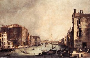 Rio Dei Mendicanti: Looking South — Canaletto, Baroque