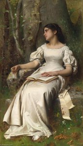 Meditation — Léon Jean Basile Perrault