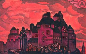 Glow — Nicholas Roerich, Symbolist Spiritualism