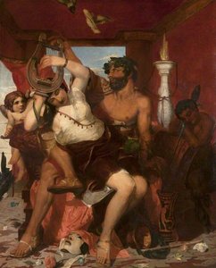 Sappho And Anacreon — David Scott