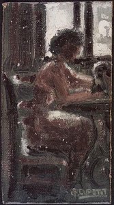 Hélène À La Machine Par Temps Clair — Henri Georges Dupetit