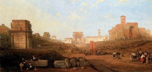 The Approach To The Forum — David Roberts