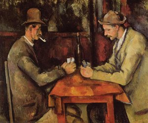 Kortspelarna Paris Musée D'orsay. — Paul Cézanne, Post-impressionist