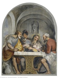 The Supper At Emmaus — Gerolamo Romanino