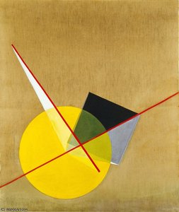Yellow Circle — László Moholy-nagy