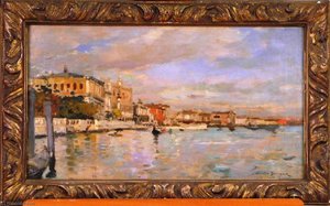 Le Palais Du Bassin St Marc À Venise — Maurice Bompard