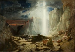 The Israelites Passing Through The Wilderness, Preceded By The Pillar Of Light — William West