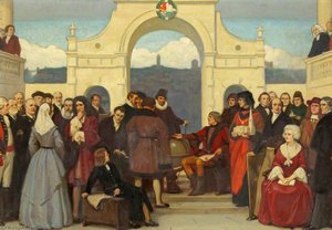 Sketch For 'some Who Have Made Bristol Famous' — Ernest Board, Contemporary Realism