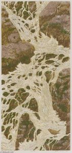 Cascade With Dippers — Janet E Turner