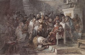 Assassination Of Julius Caesar — Vasily Ivanovich Surikov