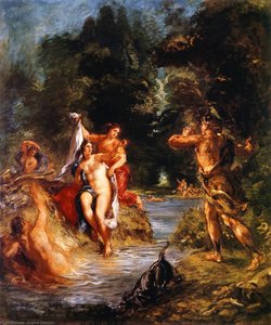 Summer - Diana And Actaeon — Eugène Delacroix, Romanticism