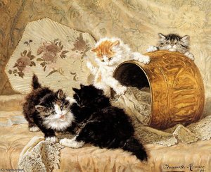 The Brass Kettle Sun — Henriette Ronner Knip