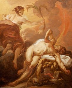 Death Of Hercules — Jean Baptiste Deshays De Colleville