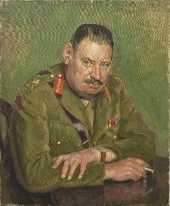 Major General Robert Frederick Edward Whittaker (1894–1967), Cb, Obe, Td, Anti Aircraft Command — Henry Lamb