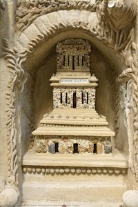 White House (detail of the Ideal Palace)