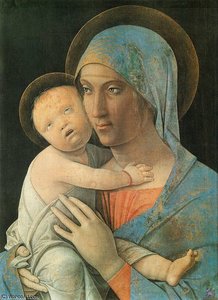 Virgin And Child — Andrea Mantegna