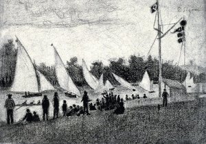 Regattas On The Seine — Paul Signac