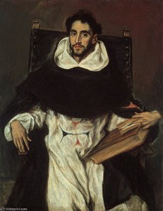 Fray Hortensio Felix Paravicino — El Greco