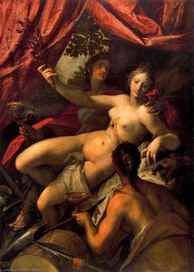 Allegory Of Peace, Art And Abundance — Hans Von Aachen