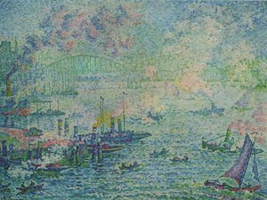 Rotterdam Harbour — Paul Signac