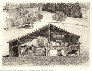 Grund Bei Gstaad - Chalet Barbarella — Hubertine Heijermans