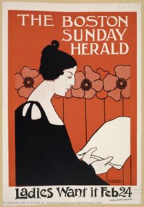 Boston Sunday Herald February 24th — Ethel Reed