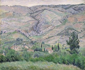Le Ragas, Near Toulon — Lucien Pissarro