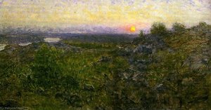 Dusk in the Mountains